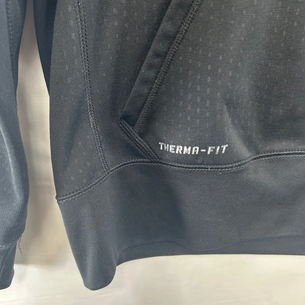 Nike Oklahoma State Cowboys Hoodie Mens M Black Therma-FIT Pullover 31170X-OC1